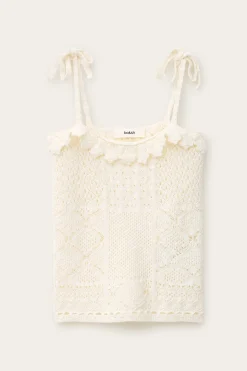 Ba&Sh SELA top de tirantes ECRU Online