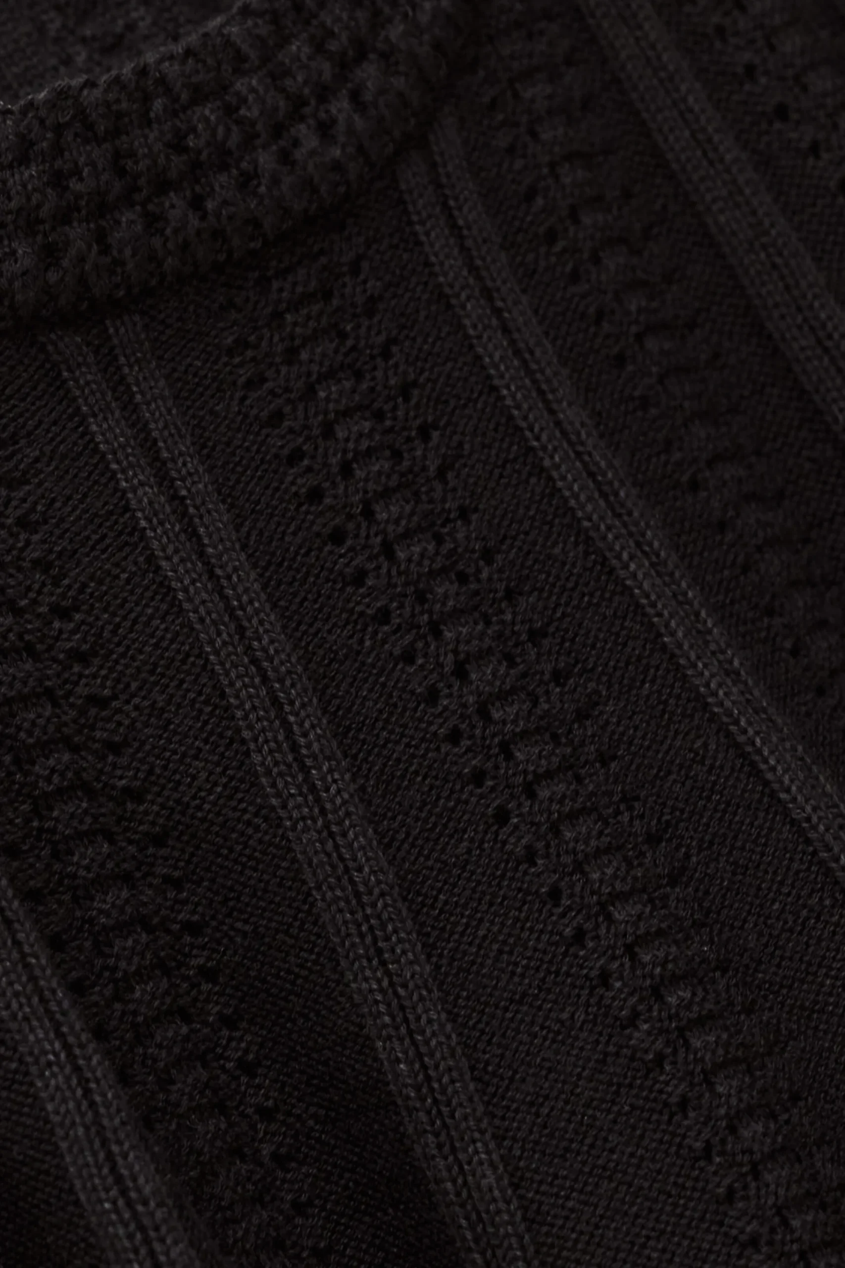 Ba&Sh SERRES openwork knit tank top NEGRO Outlet
