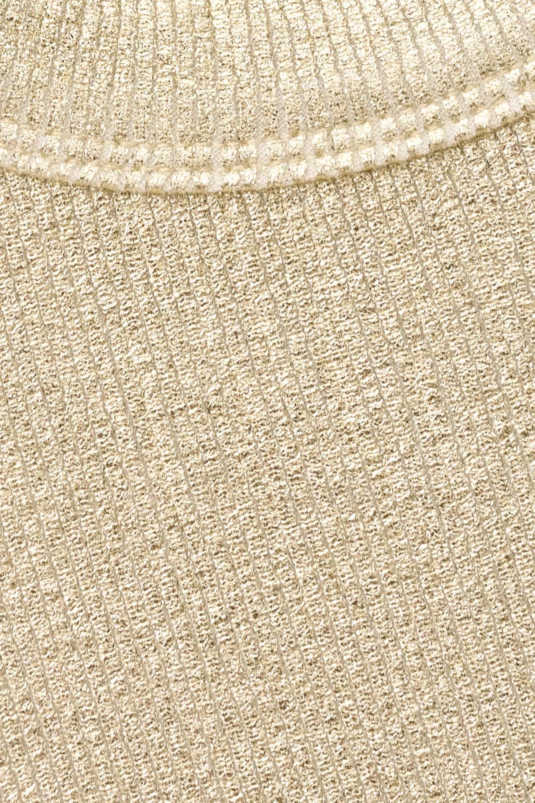 Ba&Sh SHADEY camiseta canale efecto lurex ORO Hot