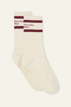 Ba&Sh SHAN High cotton socks ECRU Online
