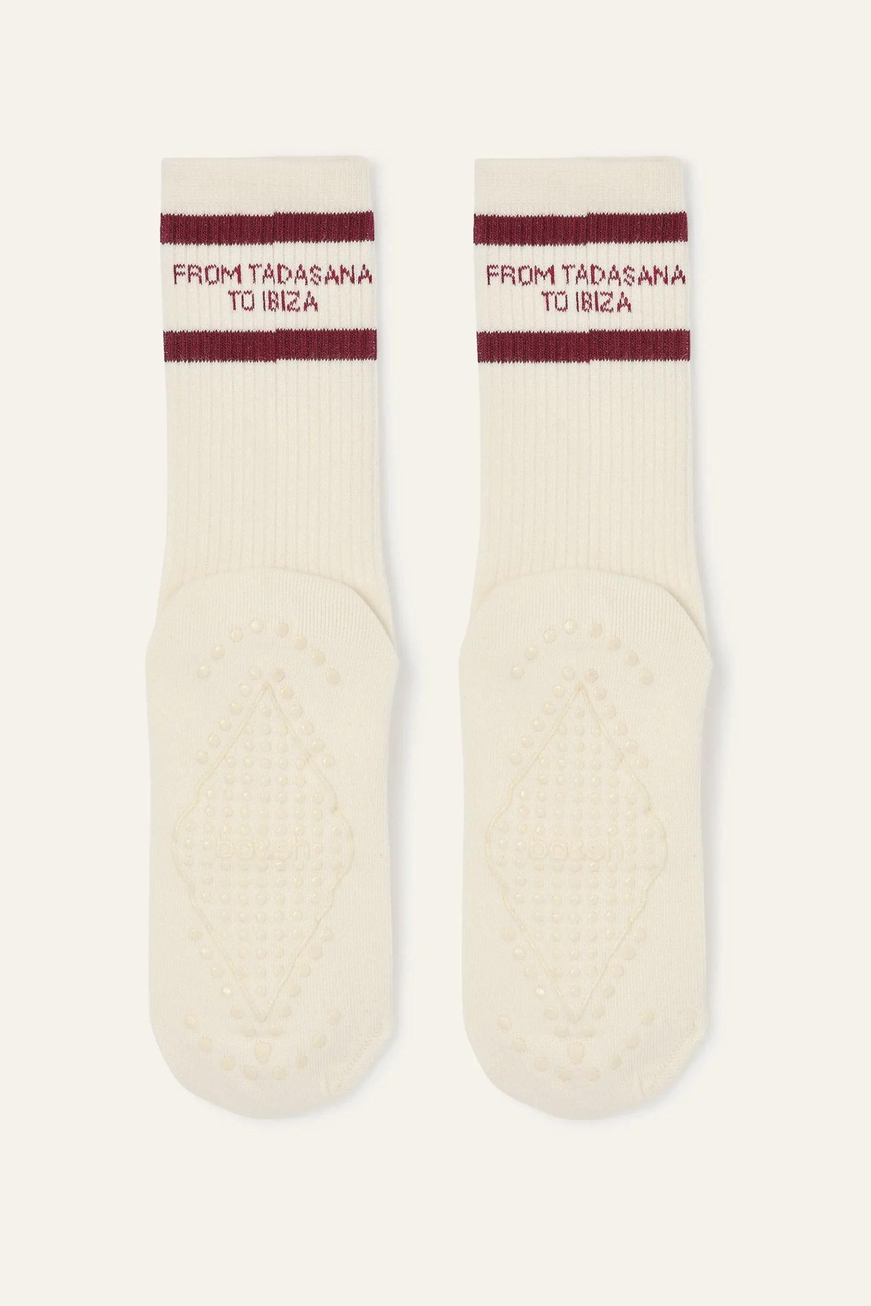 Ba&Sh SHAN High cotton socks ECRU Online