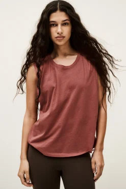 Ba&Sh SHAVA camiseta sin mangas PINK Hot