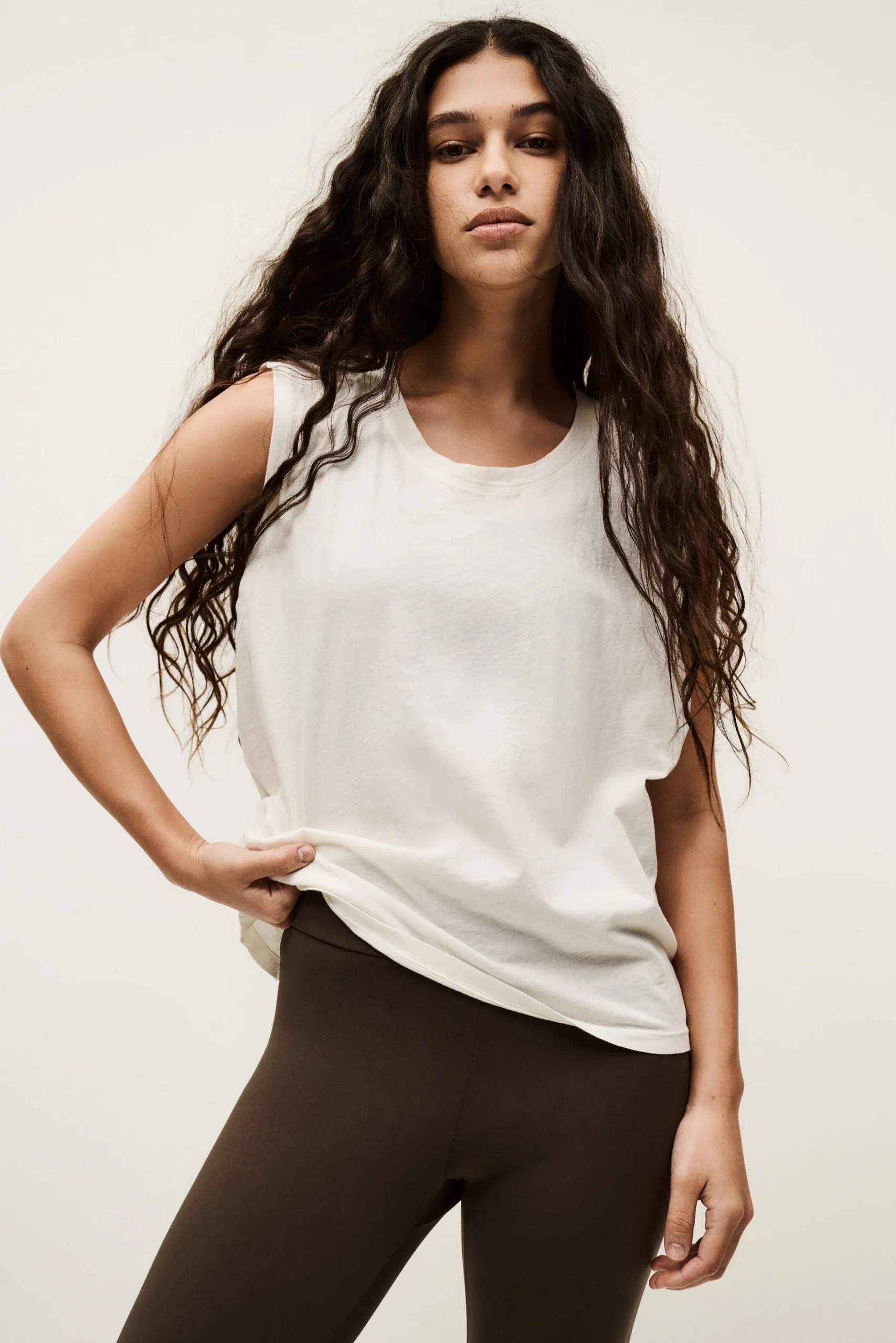 Ba&Sh SHAVA camiseta sin mangas ECRU Clearance