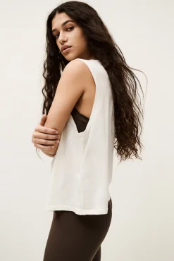 Ba&Sh SHAVA camiseta sin mangas ECRU Clearance