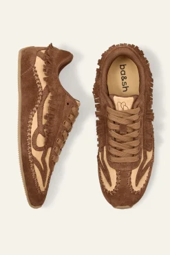 Ba&Sh SNEAKERS CELLESTE MARRON New