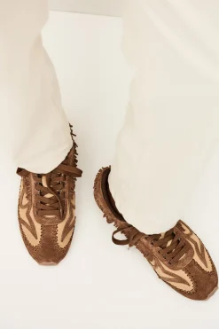 Ba&Sh SNEAKERS CELLESTE MARRON New