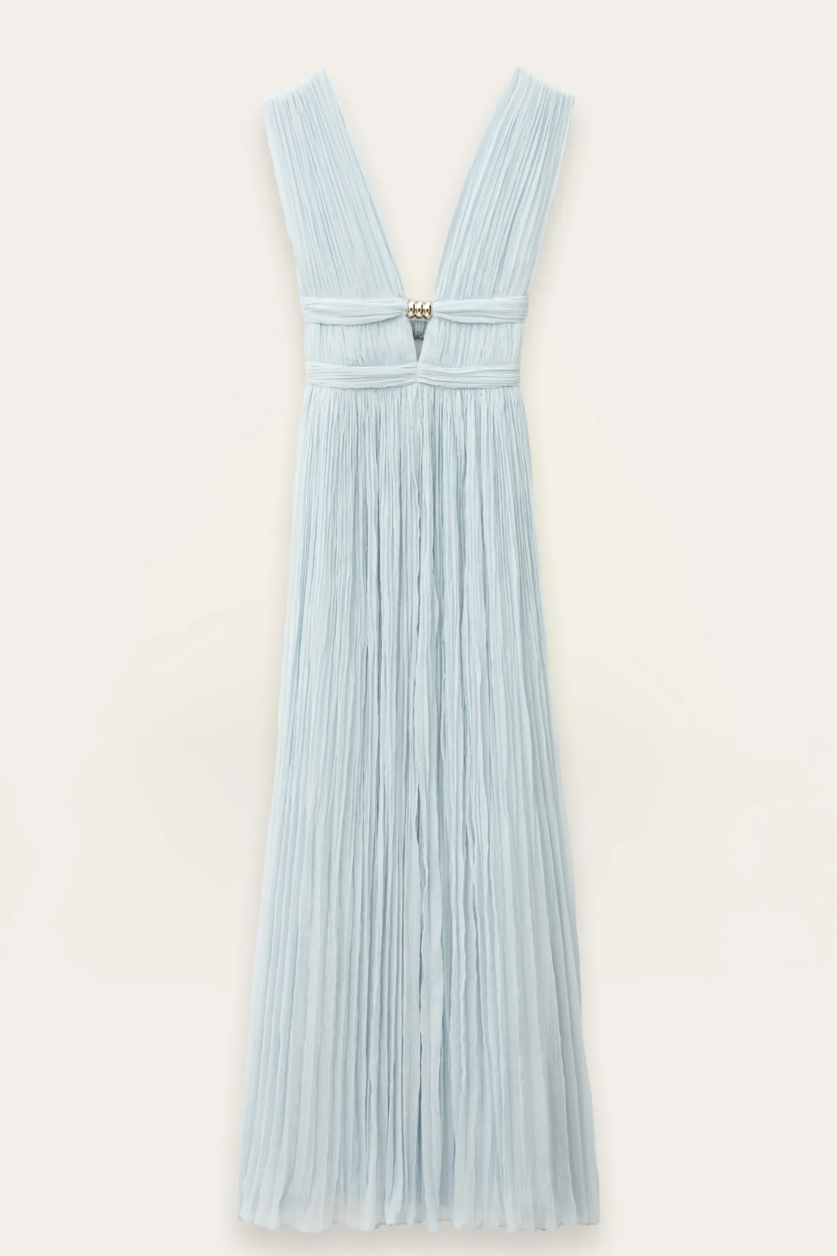 Ba&Sh TANIA vestido largo AZUL Outlet