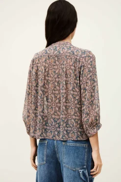 Ba&Sh TAZIO camisa fluida AZUL Discount