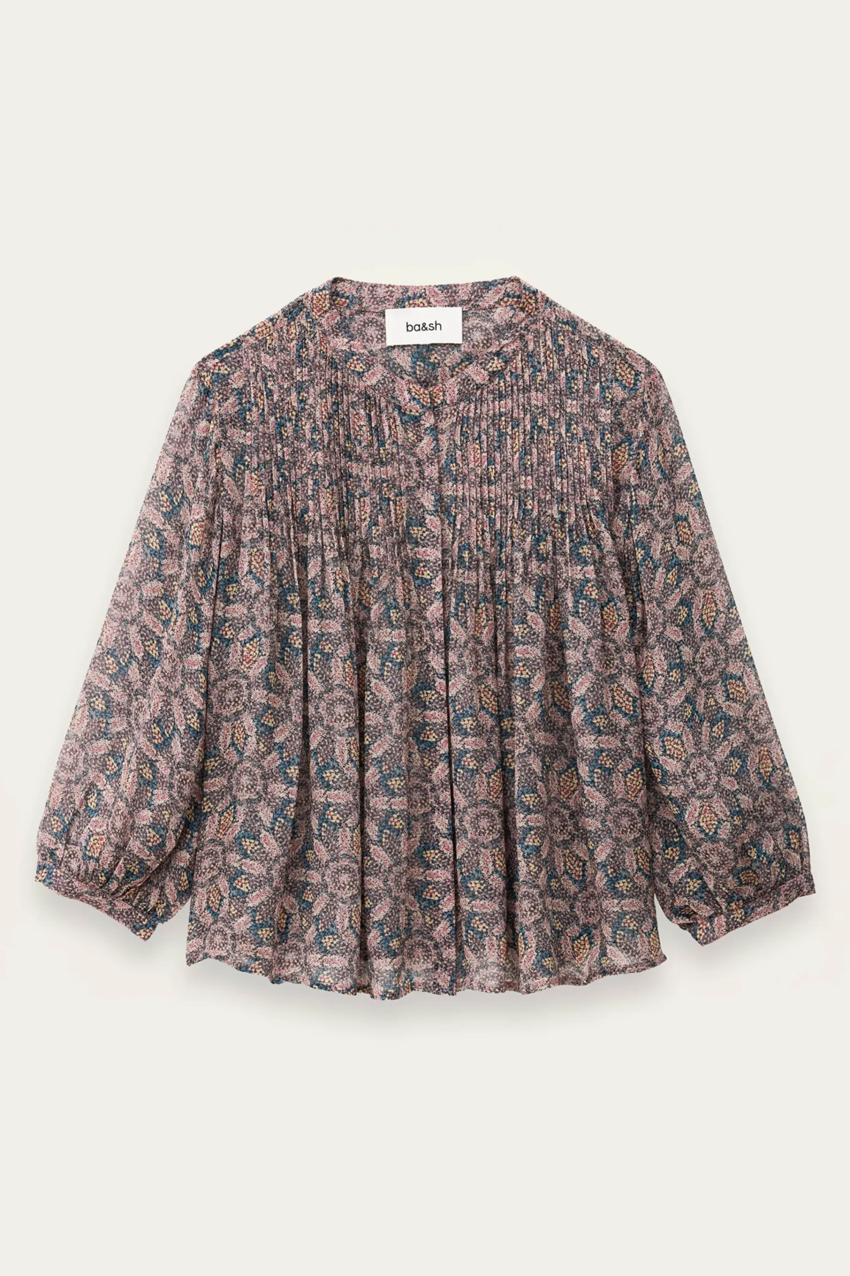 Ba&Sh TAZIO camisa fluida AZUL Discount