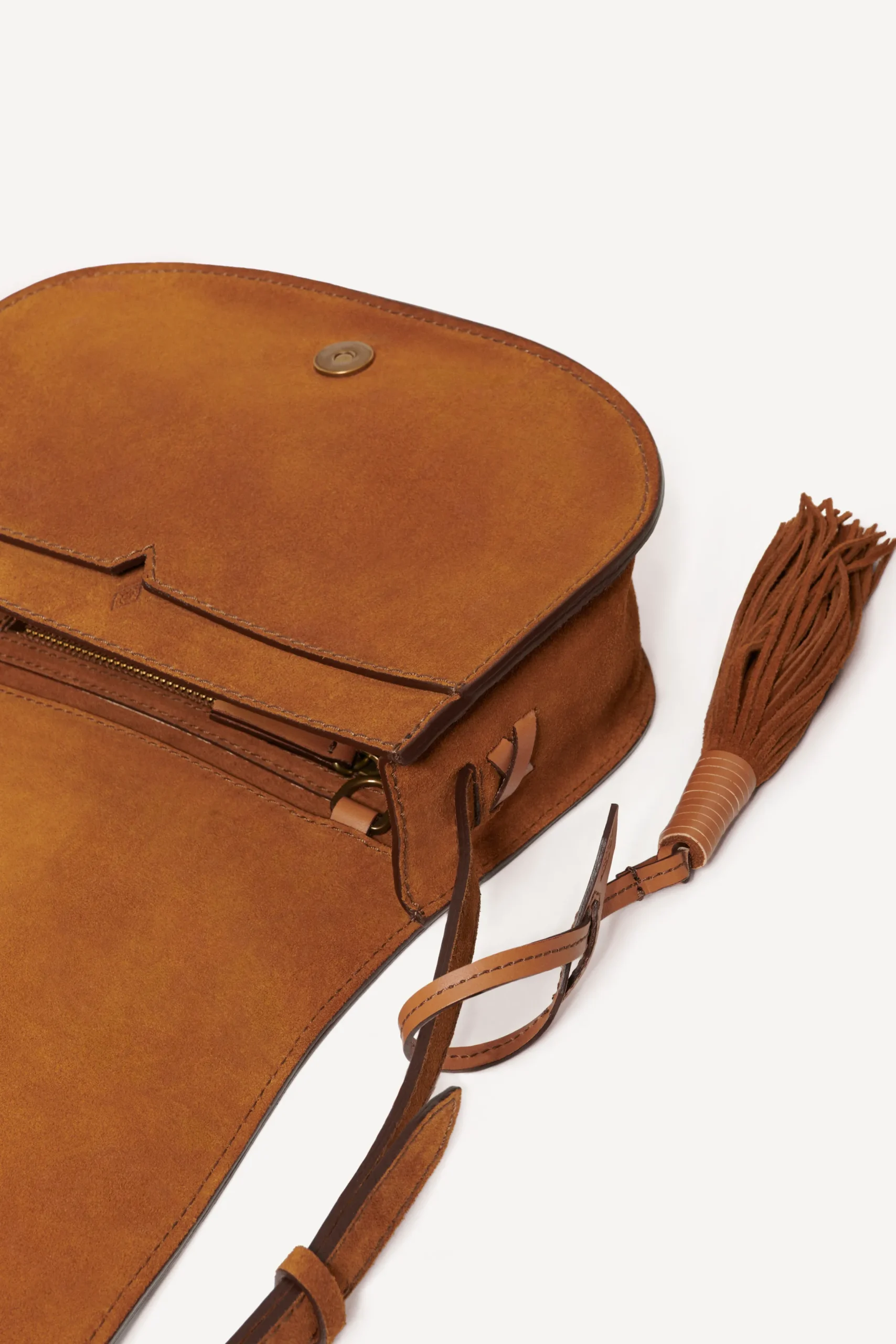 Ba&Sh TEDDY bolso bandolera MARRON Discount