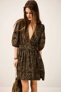 Ba&Sh TEODORA DRESS VERDE Online