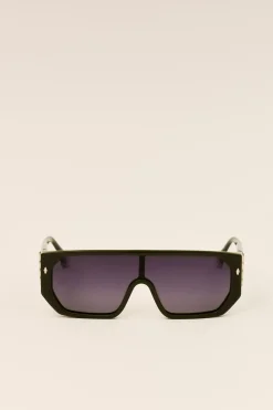 Ba&Sh TESSA Gafas máscara VERDE