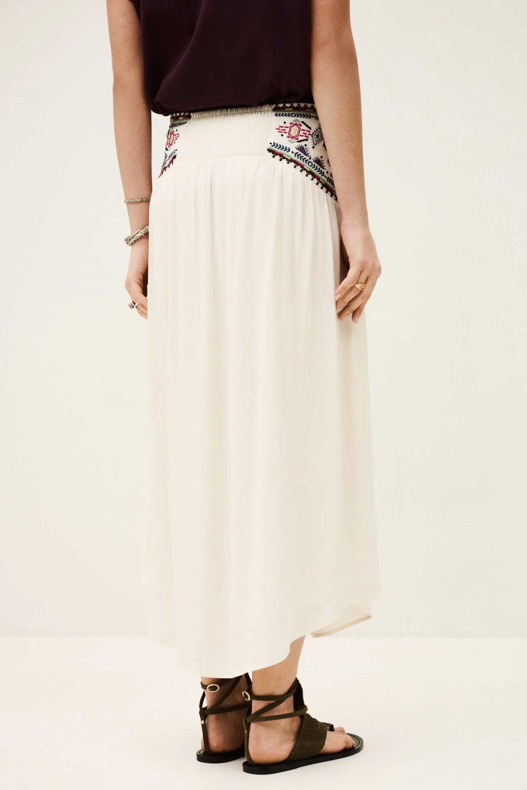 Ba&Sh TILANA SKIRT ECRU