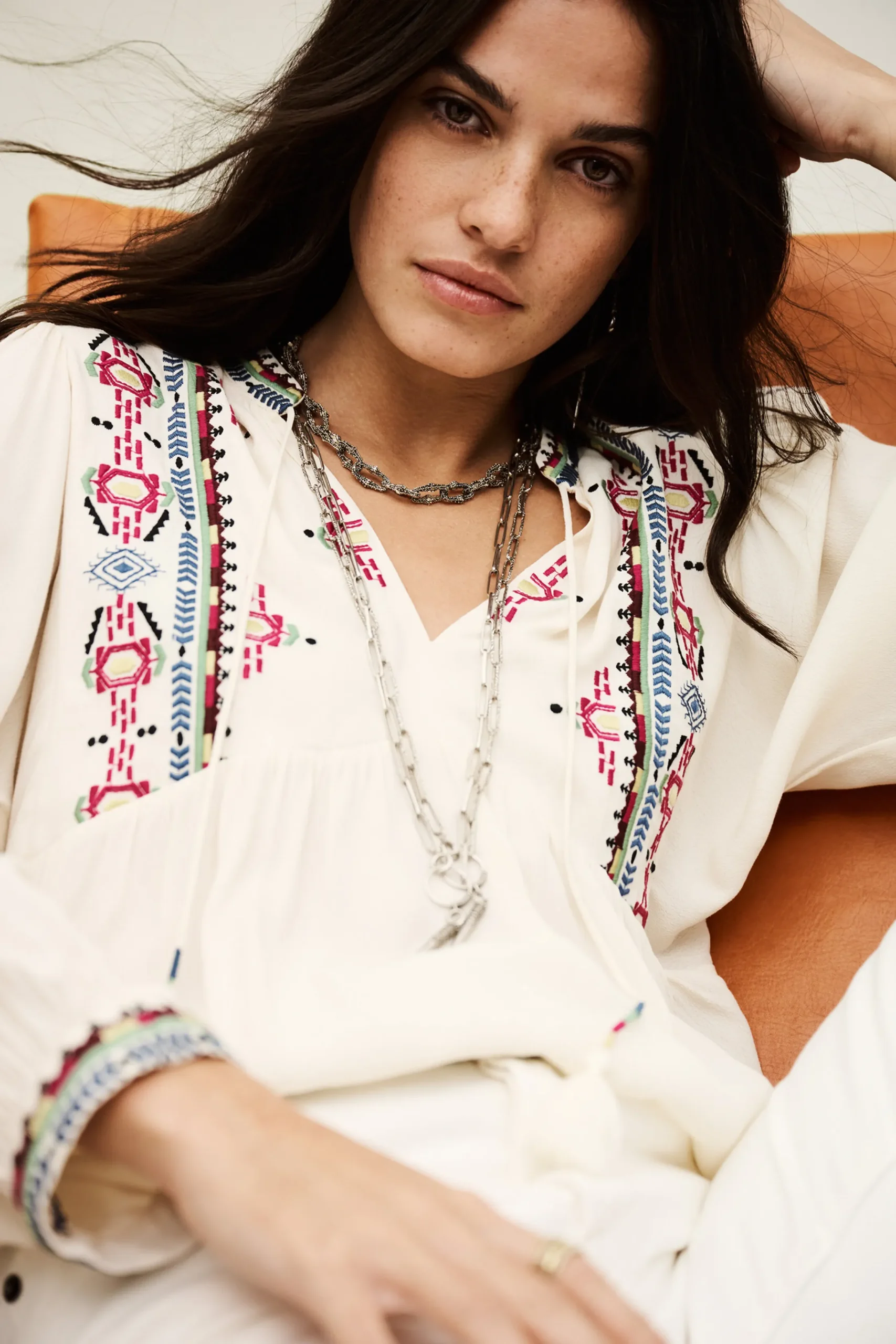 Ba&Sh TILT BLOUSE ECRU