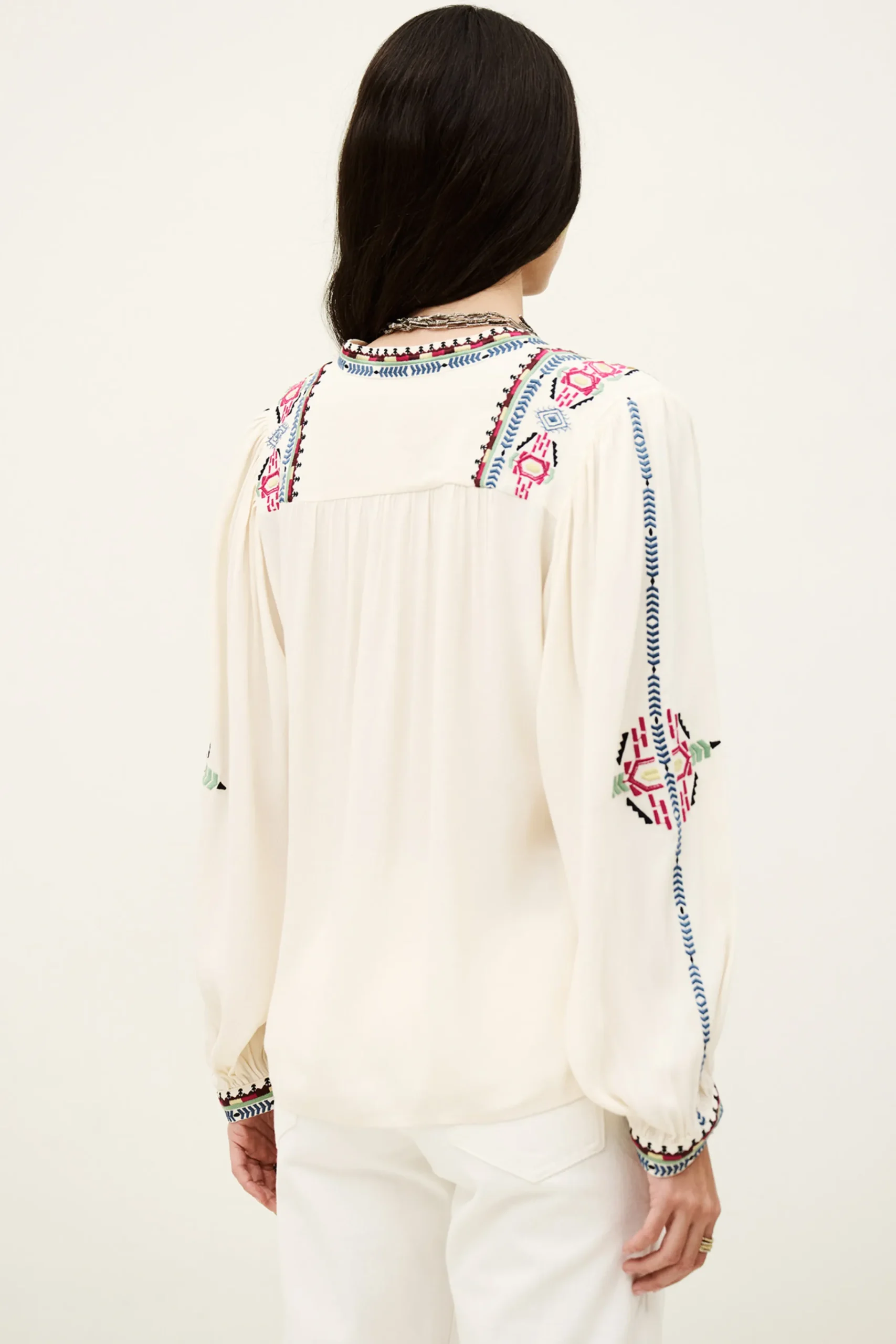 Ba&Sh TILT BLOUSE ECRU
