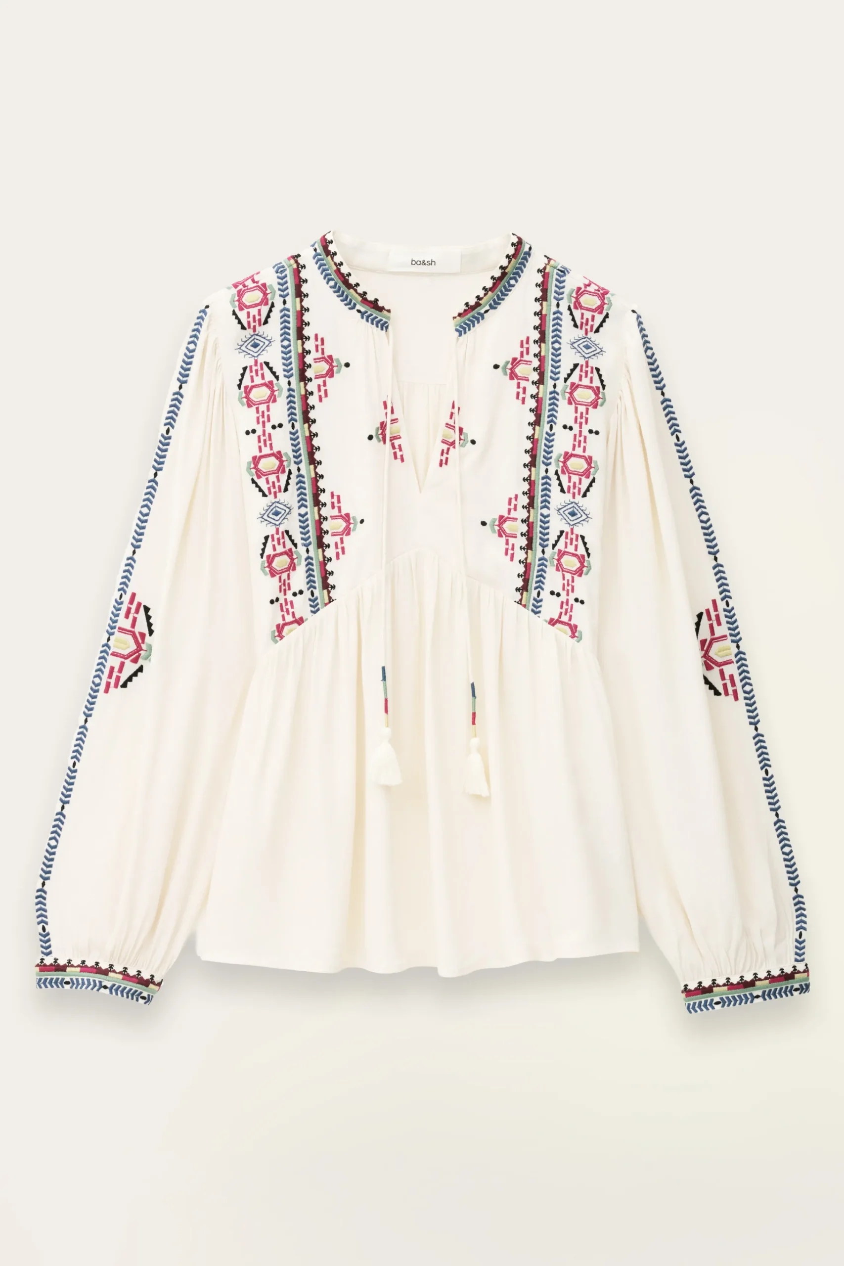 Ba&Sh TILT BLOUSE ECRU