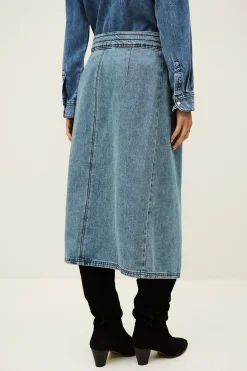 Ba&Sh TIMY SKIRT AZUL Sale