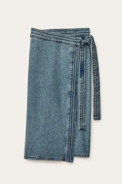Ba&Sh TIMY SKIRT AZUL Sale