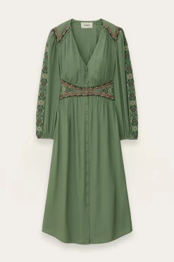 Ba&Sh TINA DRESS VERDE Sale