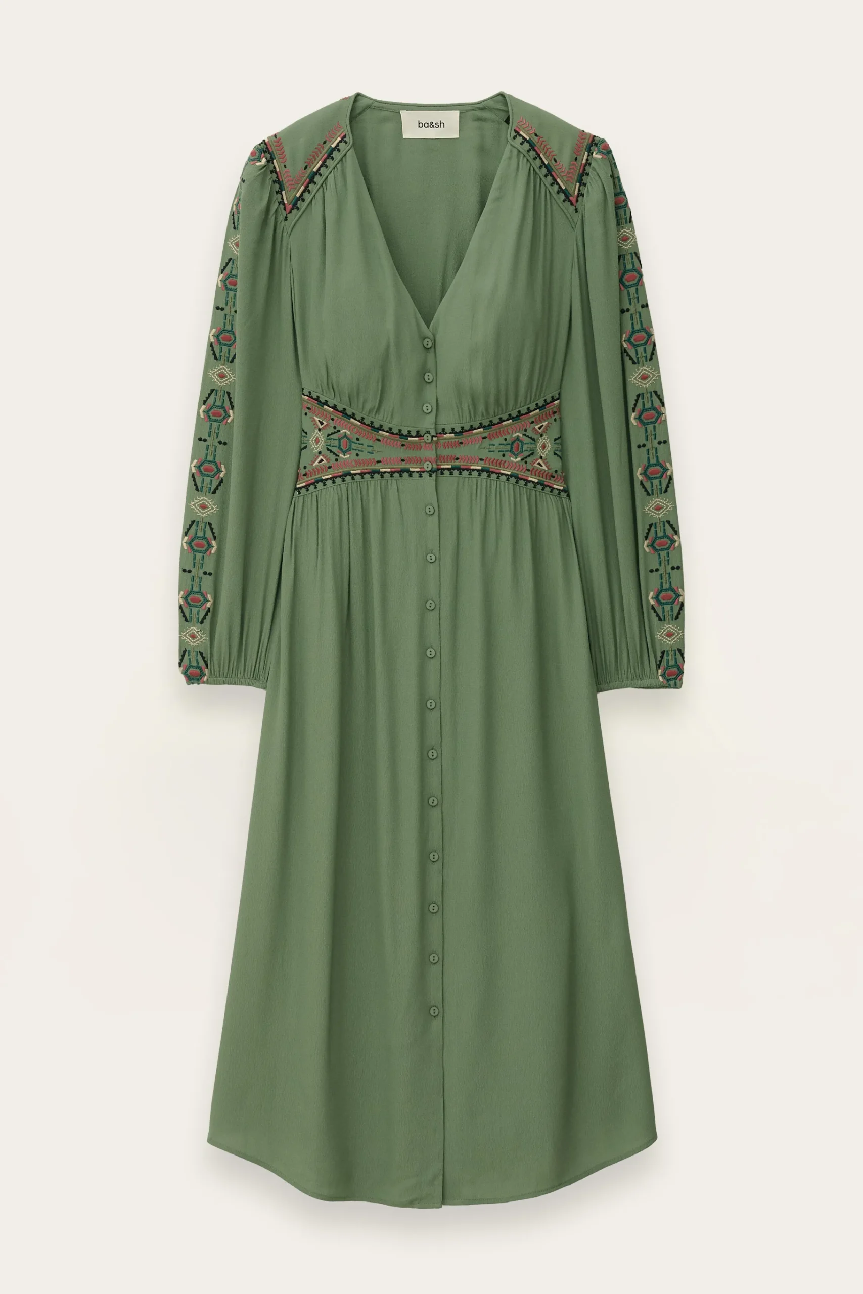 Ba&Sh TINA DRESS VERDE Sale