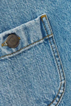 Ba&Sh TINY chaqueta de manga tres cuartos AZUL Outlet
