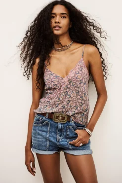 Ba&Sh TIZY top de tirantes AZUL Outlet