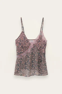 Ba&Sh TIZY top de tirantes AZUL Outlet