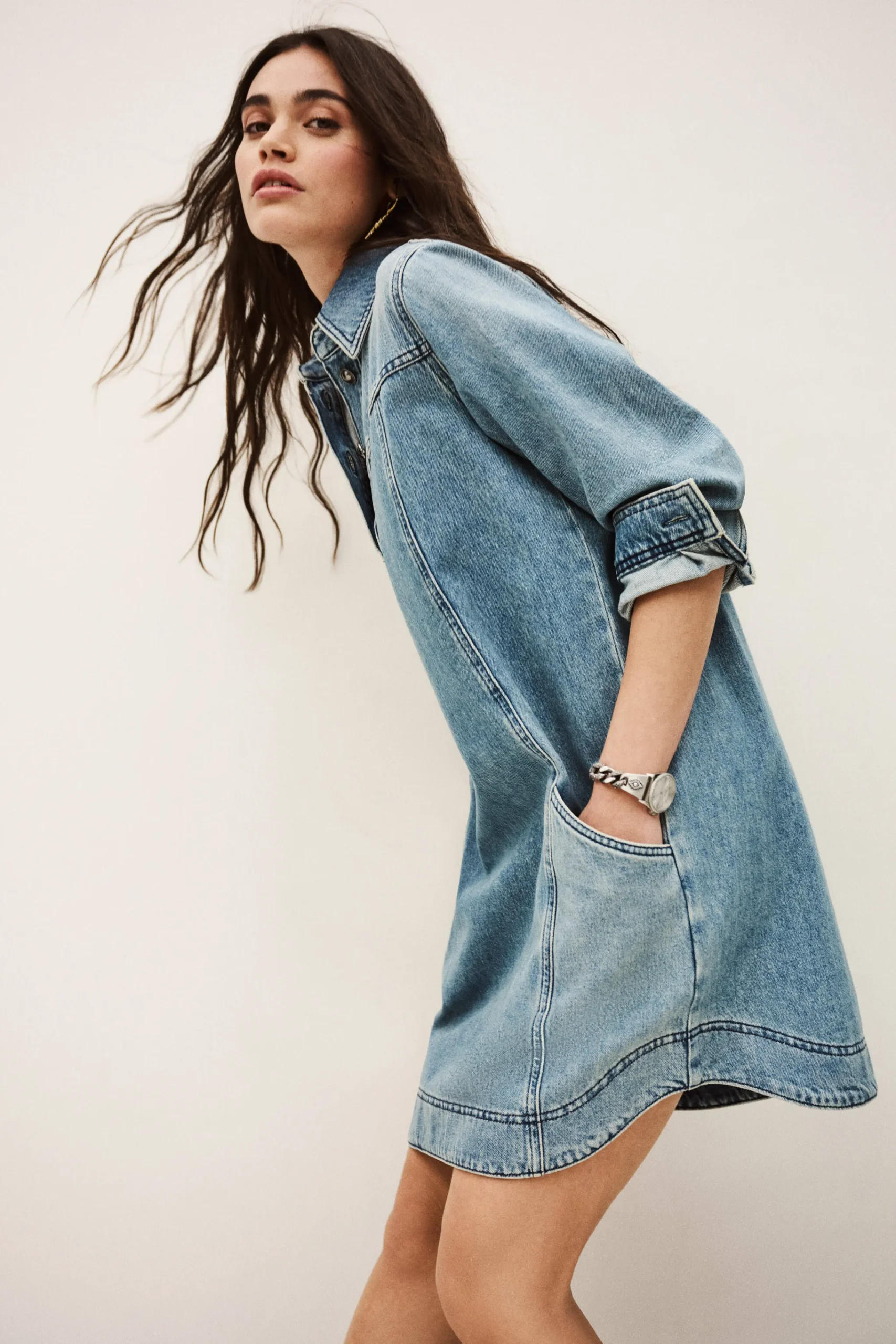 Ba&Sh TONA DRESS AZUL Outlet