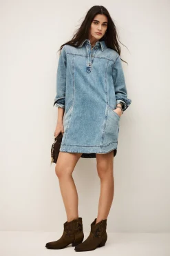 Ba&Sh TONA DRESS AZUL Outlet