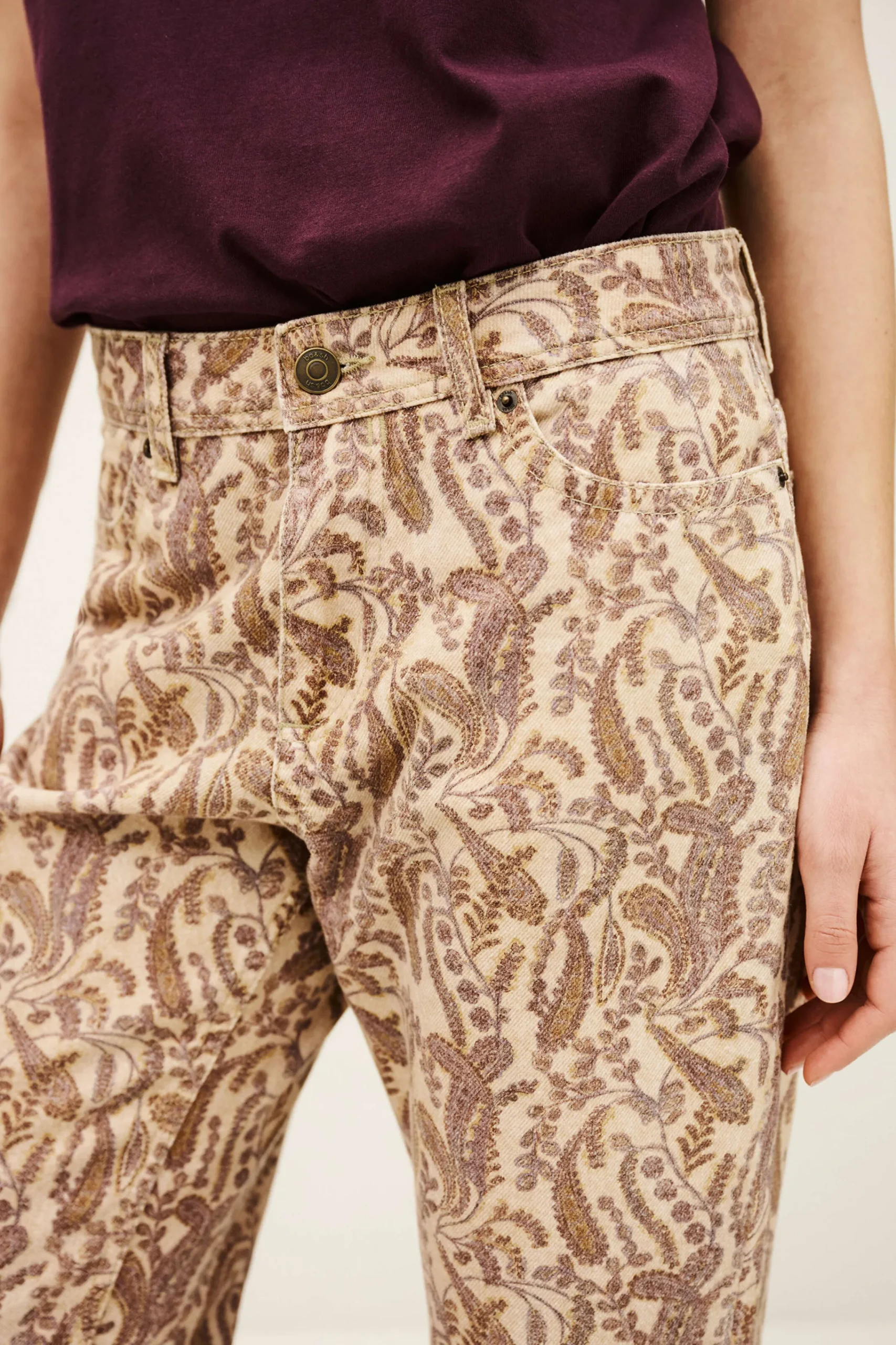 Ba&Sh TOOTY JEAN ECRU New
