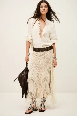 Ba&Sh ULYSSE SKIRT AMARILLO Online