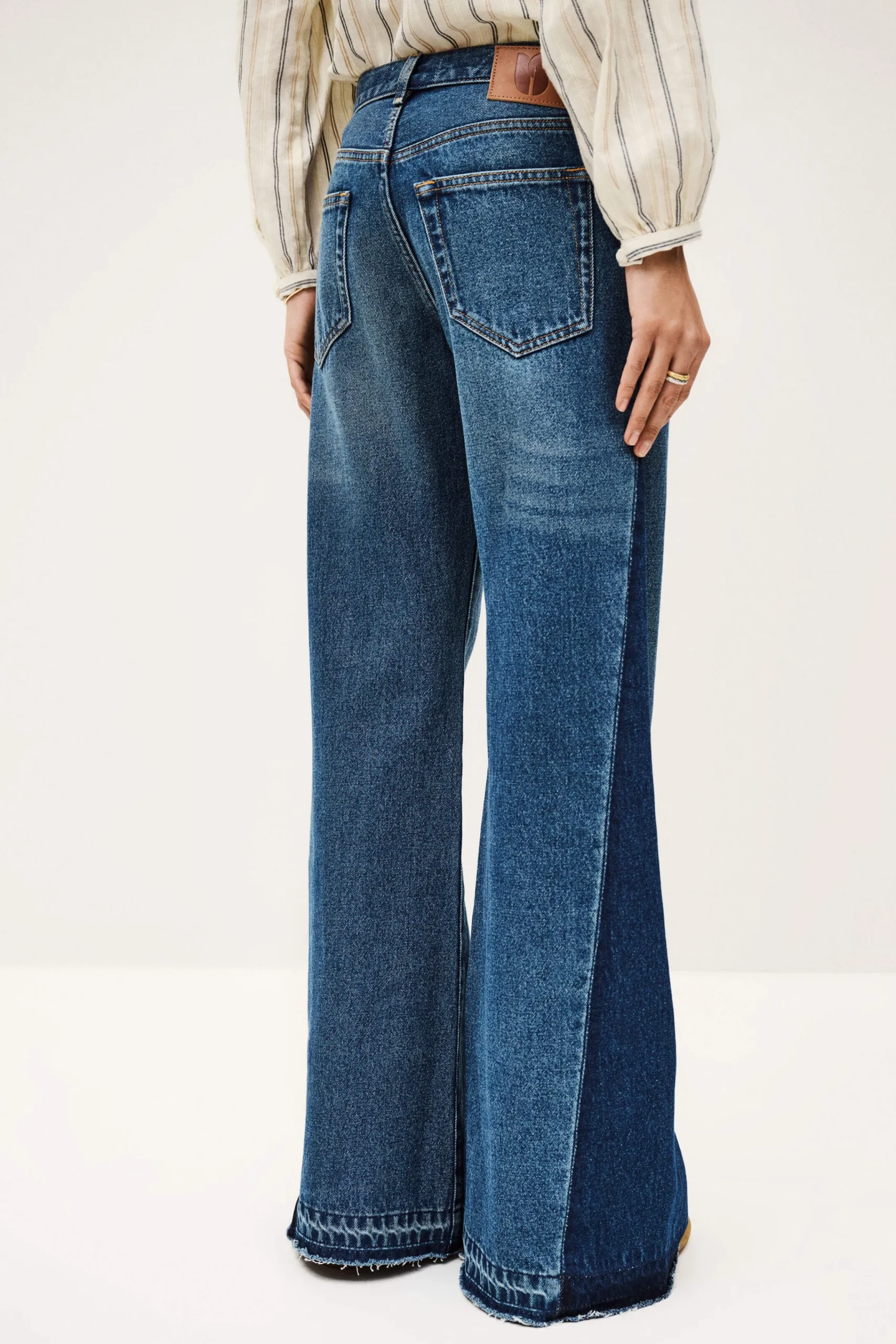 Ba&Sh VADOU Flared jeans AZUL
