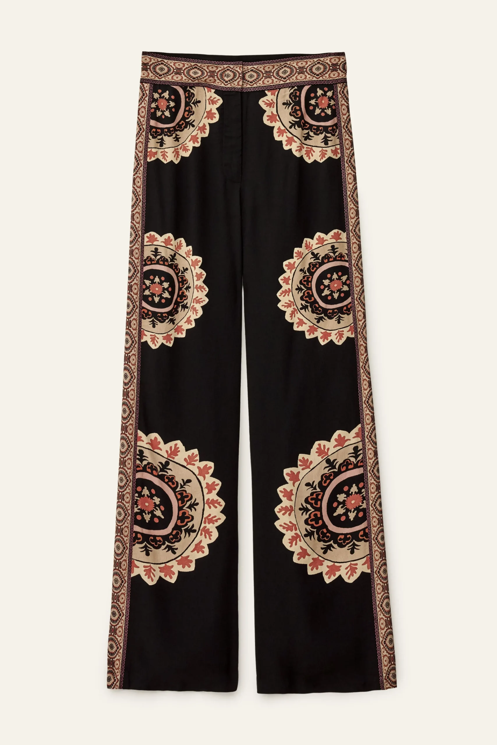 Ba&Sh VALLA pantalón acampanado estampado € 215 € 172 GRIS Discount
