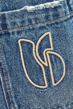 Ba&Sh VIGILIO chaqueta corta vaquera AZUL Outlet