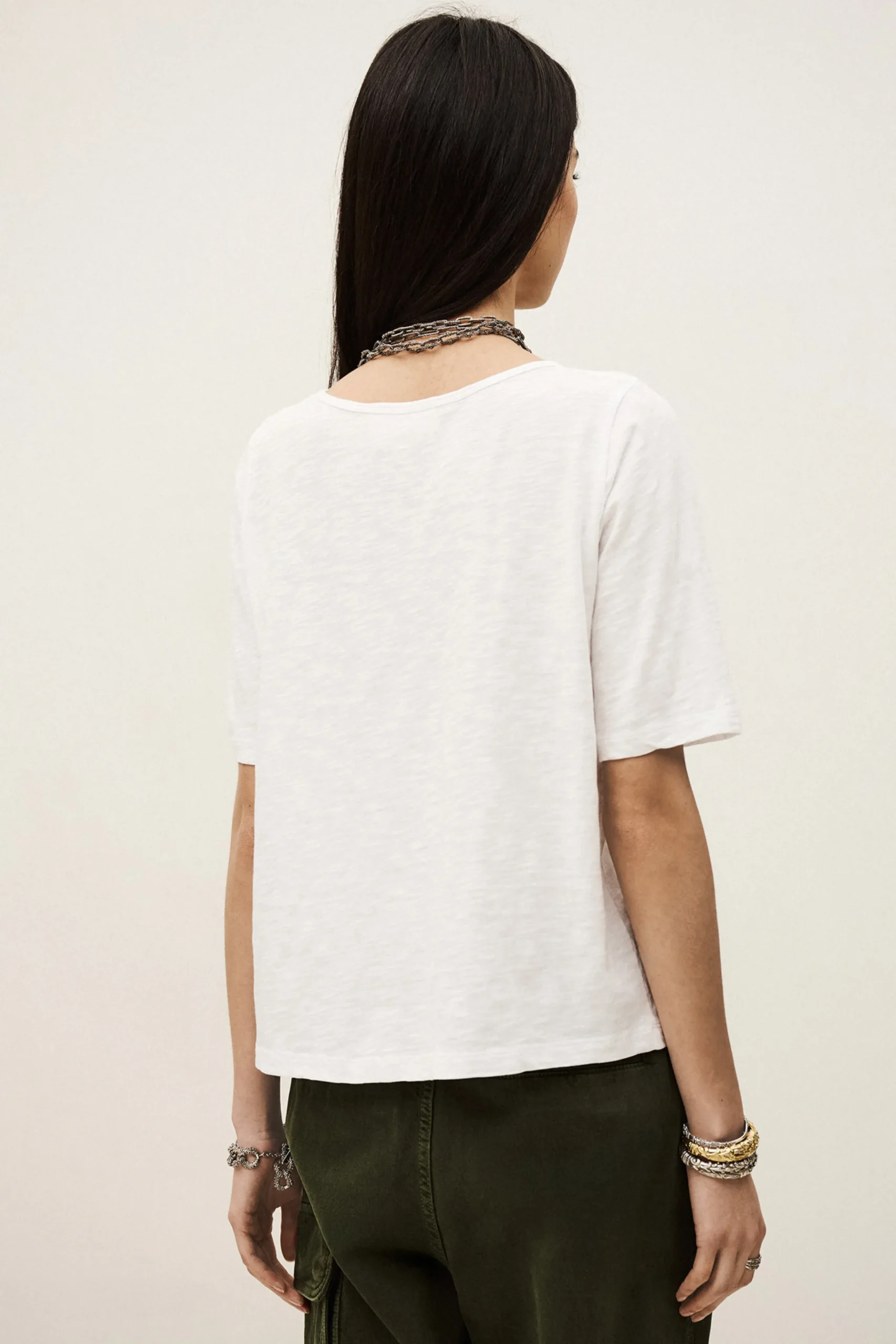 Ba&Sh VINA T-SHIRT BLANCO New