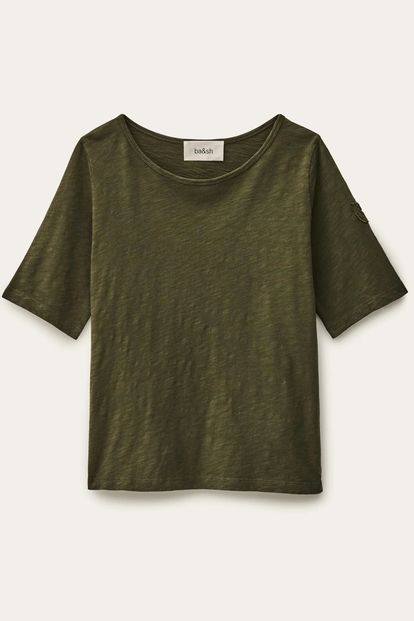 Ba&Sh VINA T-SHIRT VERDE Outlet