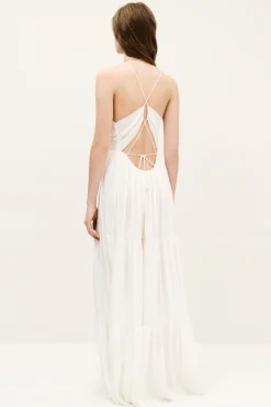 Ba&Sh WASTA vestido largo BLANCO Best