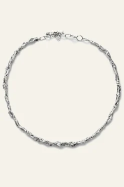 Ba&Sh WENDY collar de cadena con circonita GRIS Clearance