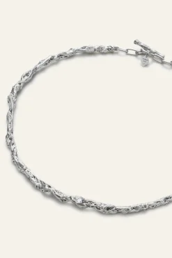 Ba&Sh WENDY collar de cadena con circonita GRIS Clearance