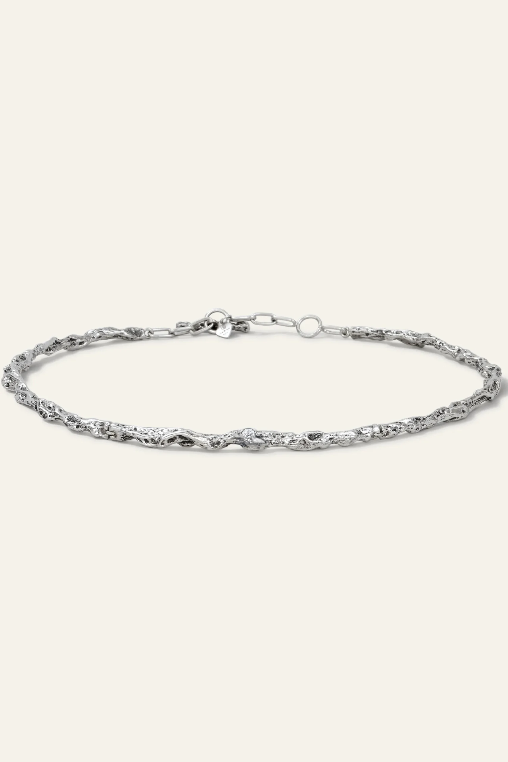 Ba&Sh WENDY collar de cadena con circonita GRIS Clearance