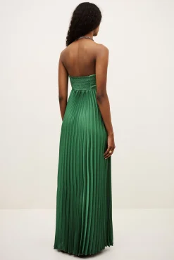 Ba&Sh WILLOW vestido largo VERDE Best