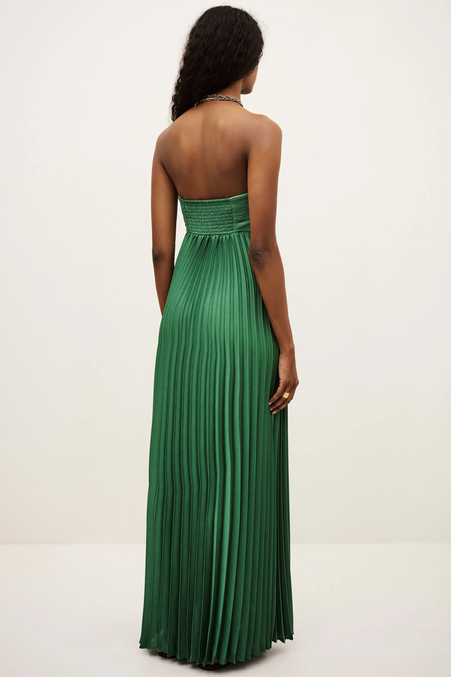 Ba&Sh WILLOW vestido largo VERDE Best