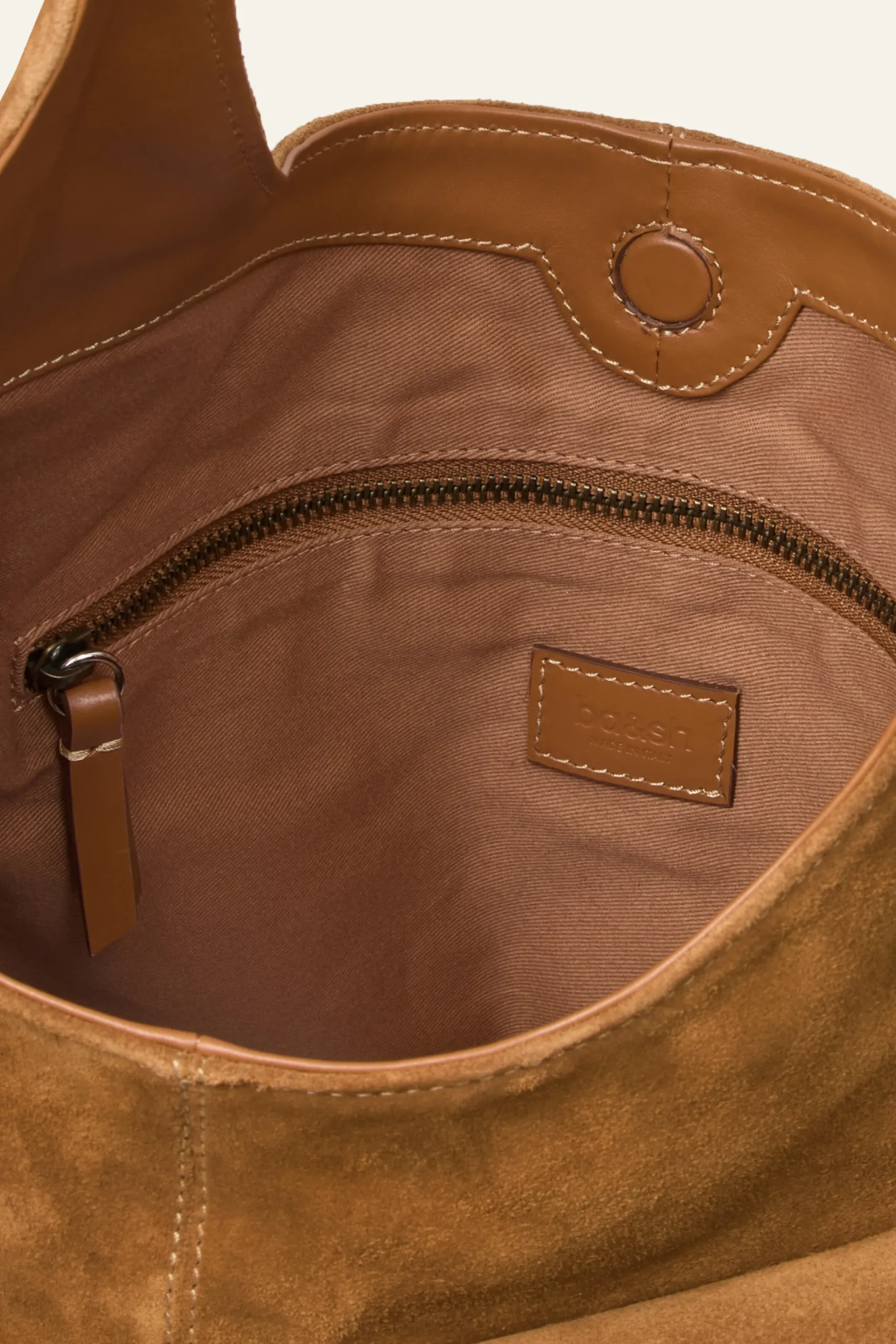 Ba&Sh YOUYOU bolso tipo saco con múltiples bolsillos MARRON Hot