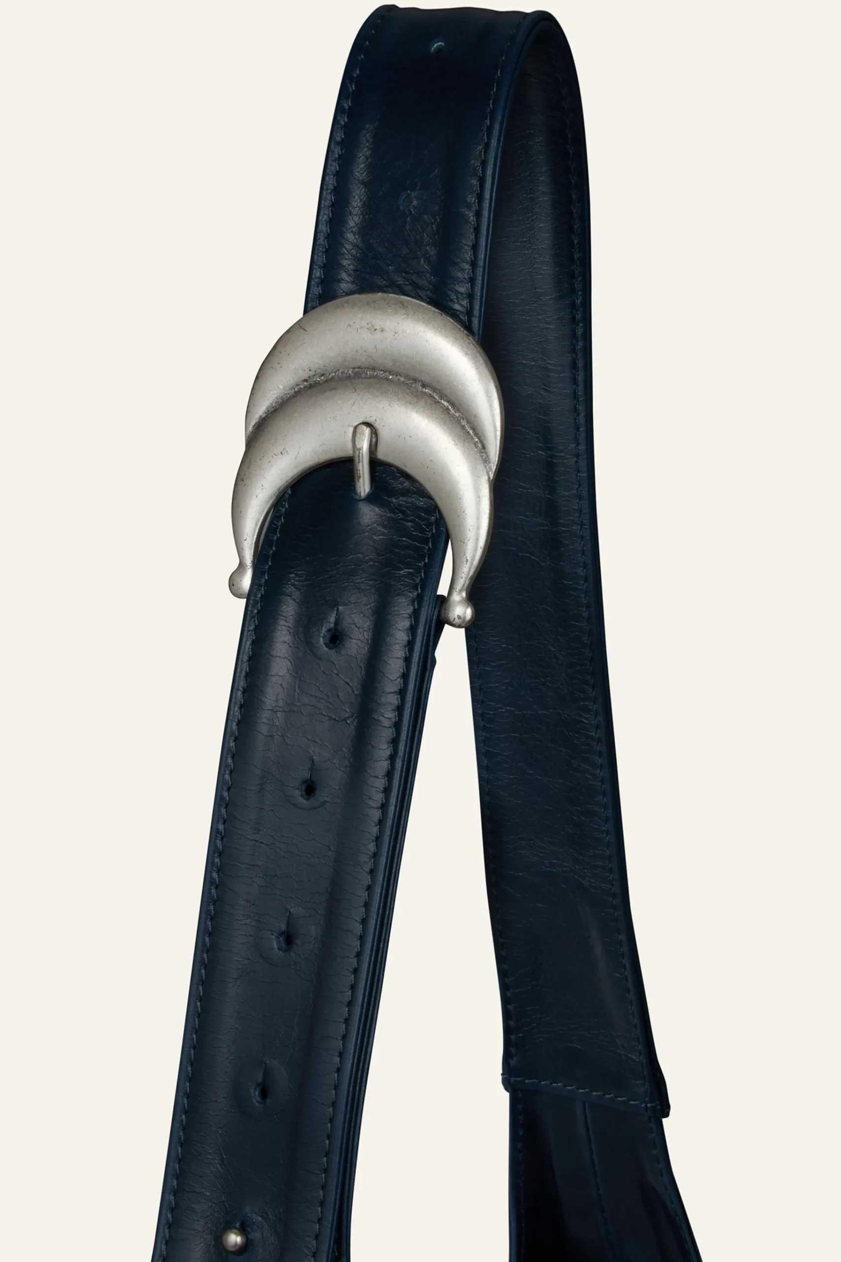 Ba&Sh YOUYOU bolso tipo saco de cuero AZUL