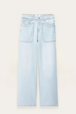 Ba&Sh ZOEL vaqueros rectos AZUL Online
