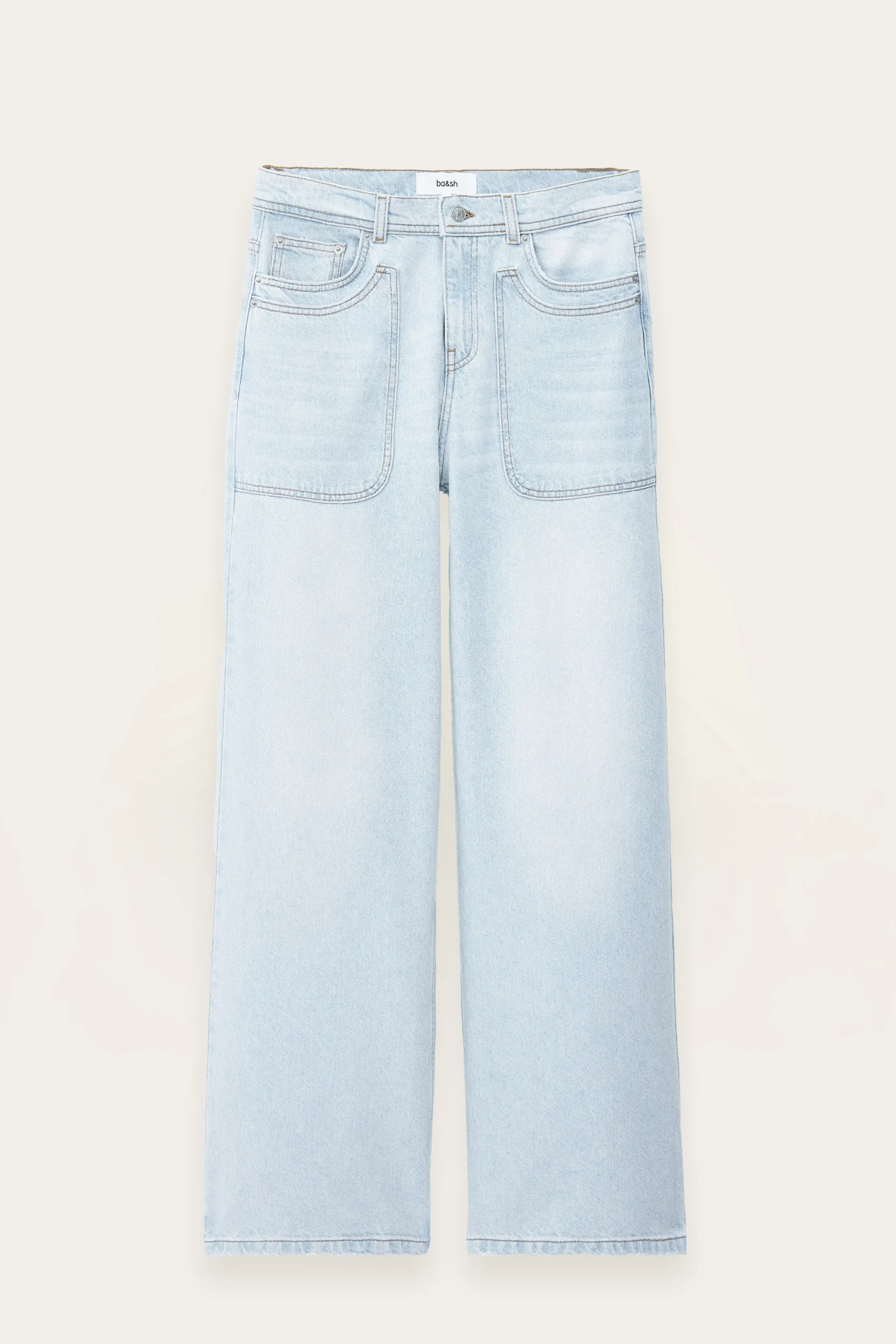 Ba&Sh ZOEL vaqueros rectos AZUL Online