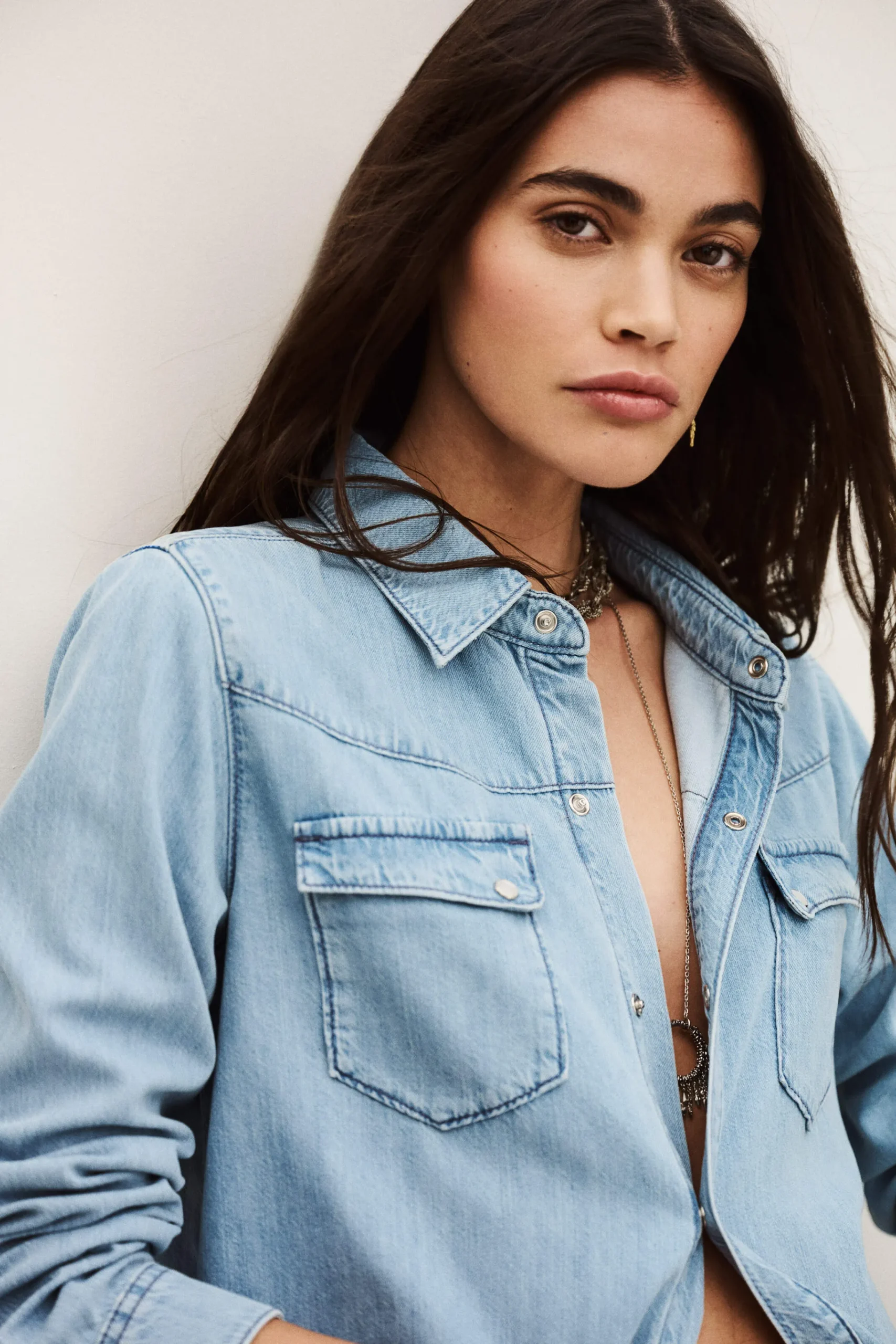 Ba&Sh ADALI SHIRT AZUL Online