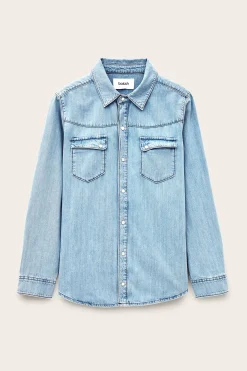 Ba&Sh ADALI SHIRT AZUL Online