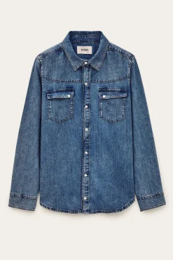 Ba&Sh ADALI SHIRT AZUL Clearance