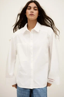 Ba&Sh ADAT SHIRT BLANCO New